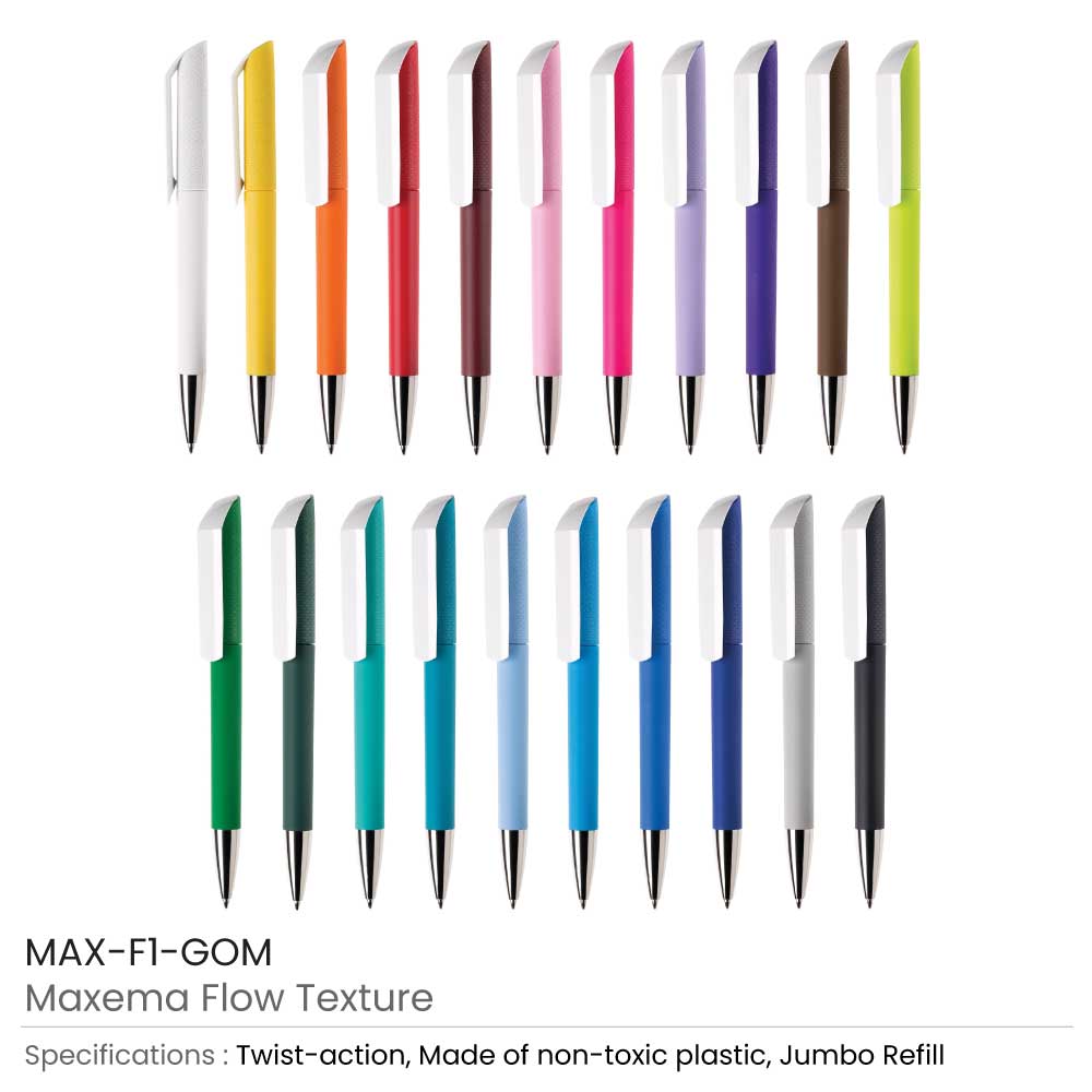 50 Maxema Flow Texture Pens