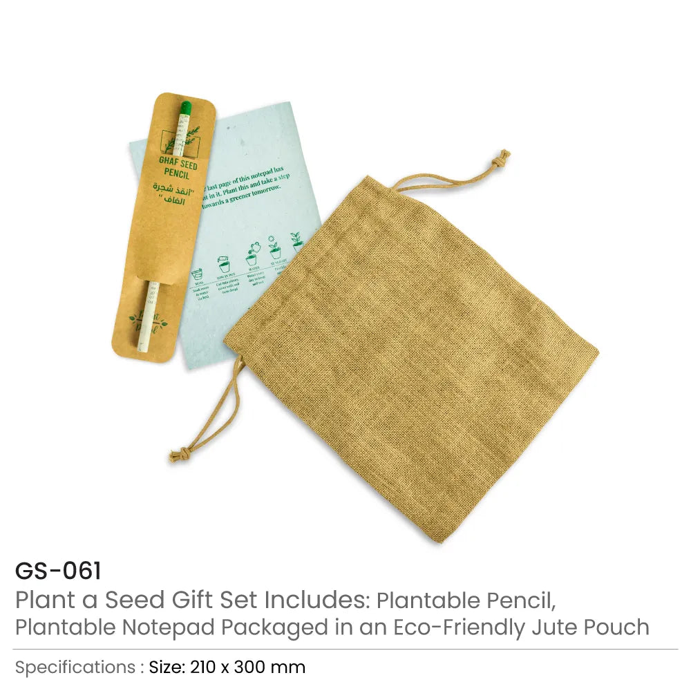 Sustainable Plant a Seed Gift Set GS-061