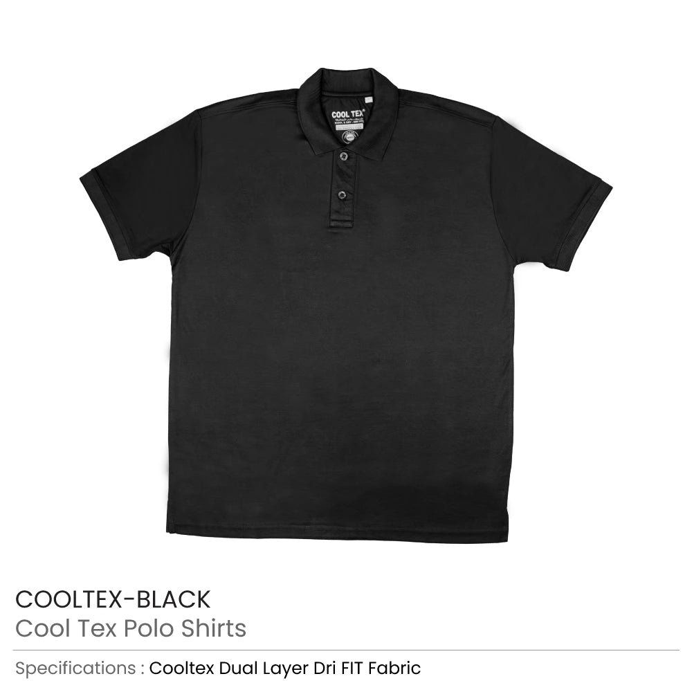 قميص بولو CoolTex قطن 100% — 220 غرام