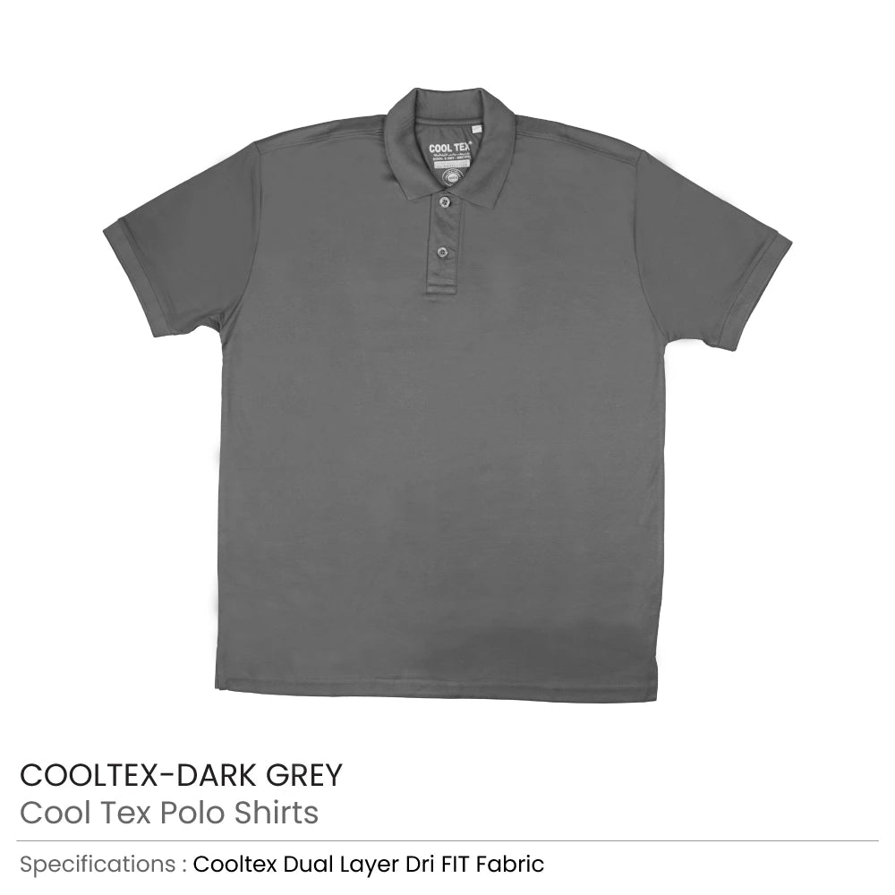 قميص بولو CoolTex قطن 100% — 220 غرام