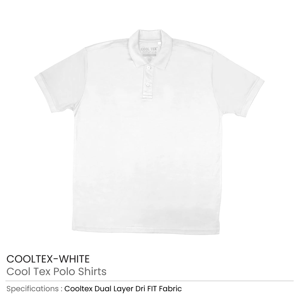 قميص بولو CoolTex قطن 100% — 220 غرام