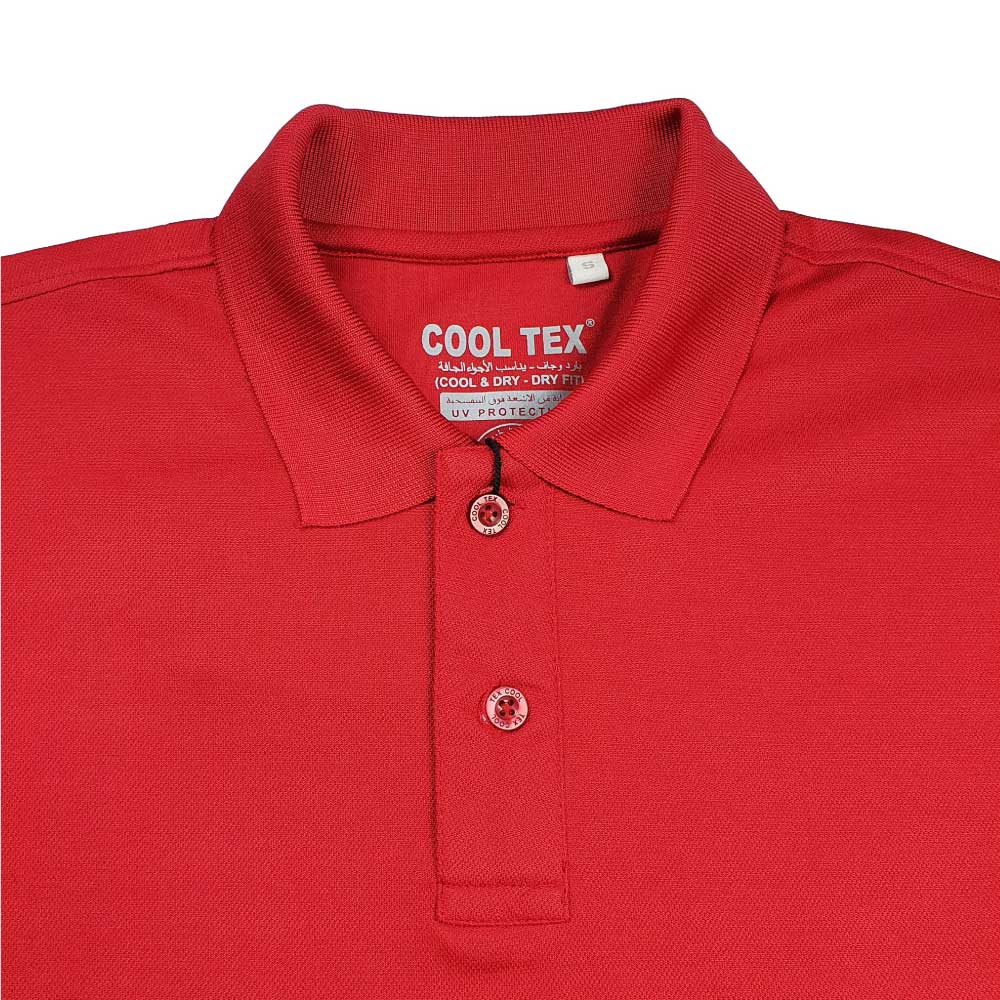 قميص بولو CoolTex قطن 100% — 220 غرام
