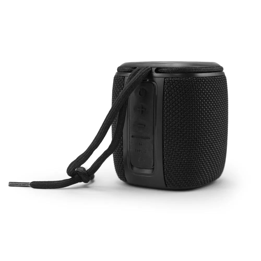 Portable Bluetooth Speaker with Light Up Logo and Lanyard
