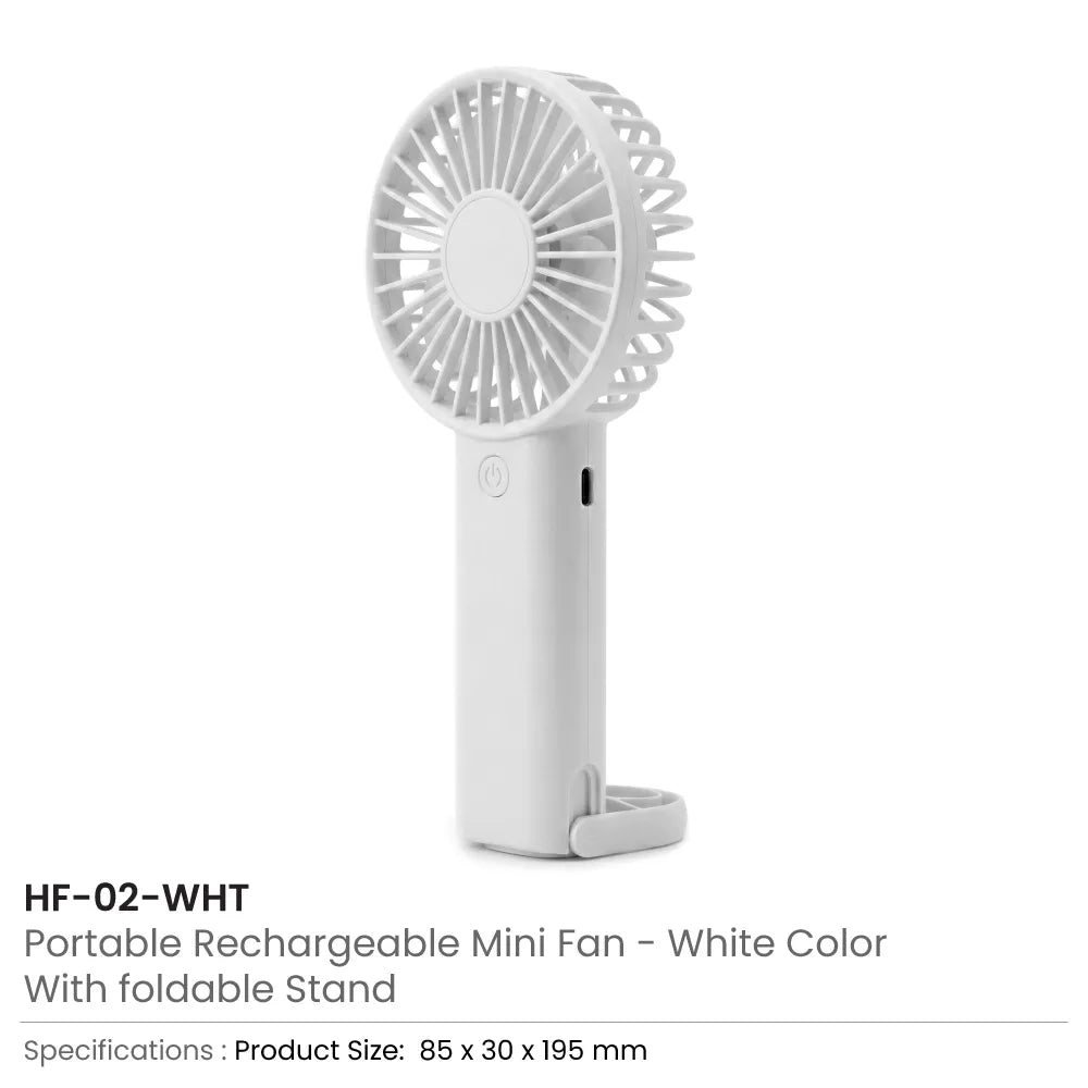 Portable Rechargeable Mini Fan Type C