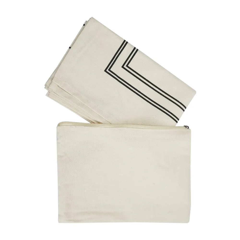 Prayer Mat with Pouch, Cotton Material, Eco-Friendly & Portable