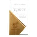 20 Rectangle Wooden Crystal Awards