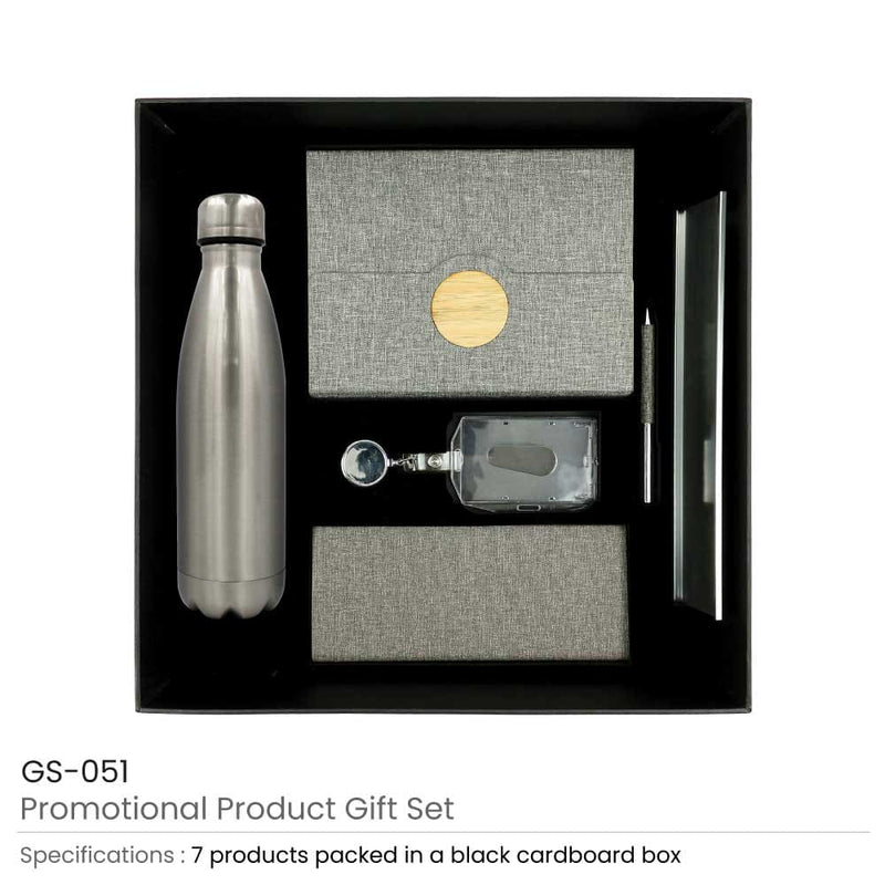 1 Promotional Gift Sets with Black Cardboard Gift Box