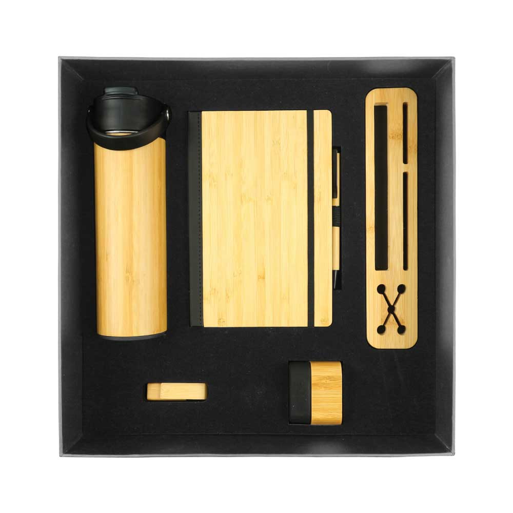 50 Promotional Gift Sets with Black Cardboard Gift Box