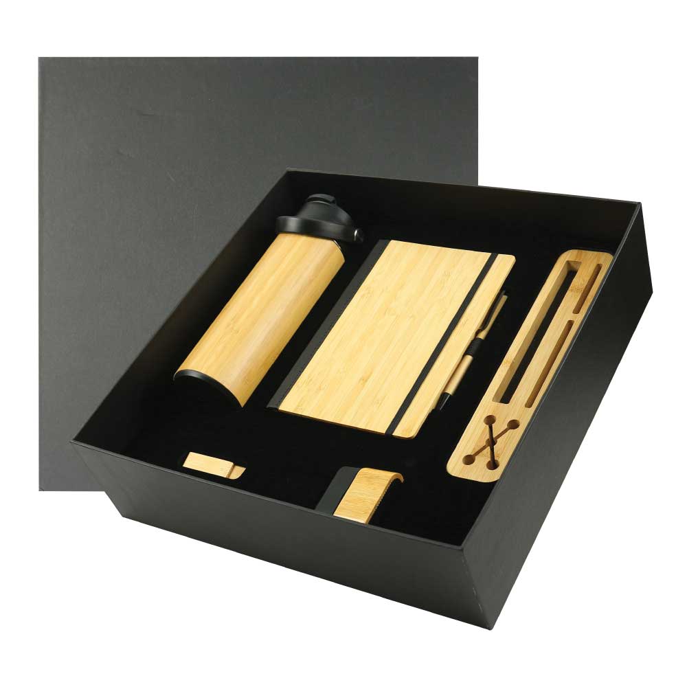 50 Promotional Gift Sets with Black Cardboard Gift Box