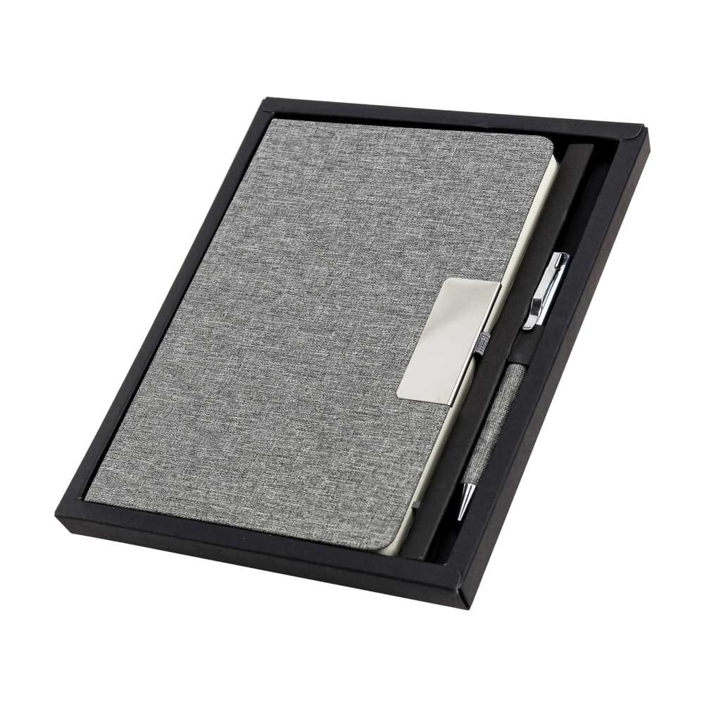 50 Promotional RPET Gift Sets with Black Cardboard Gift Box