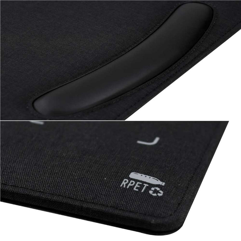 40 RPET Wireless Charging Mousepads