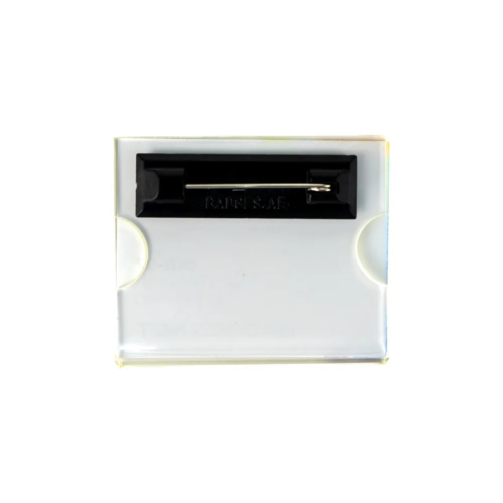 Reusable Acrylic Name Badges with Attachment