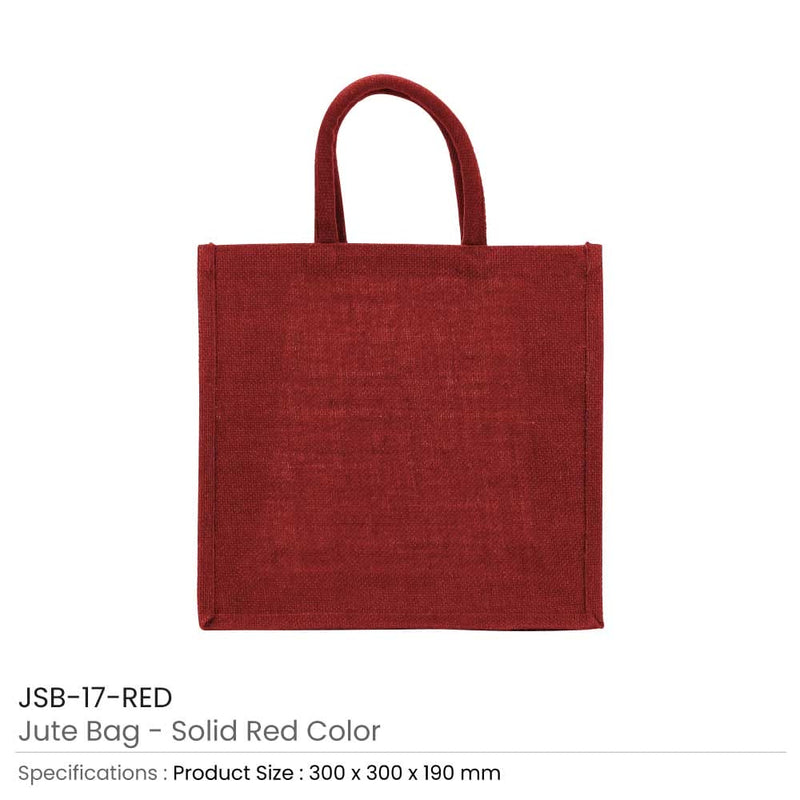 90 Reusable Square Jute Bags