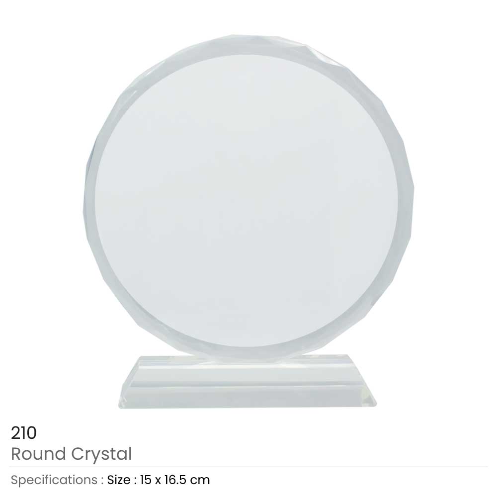 Round Crystals Awards