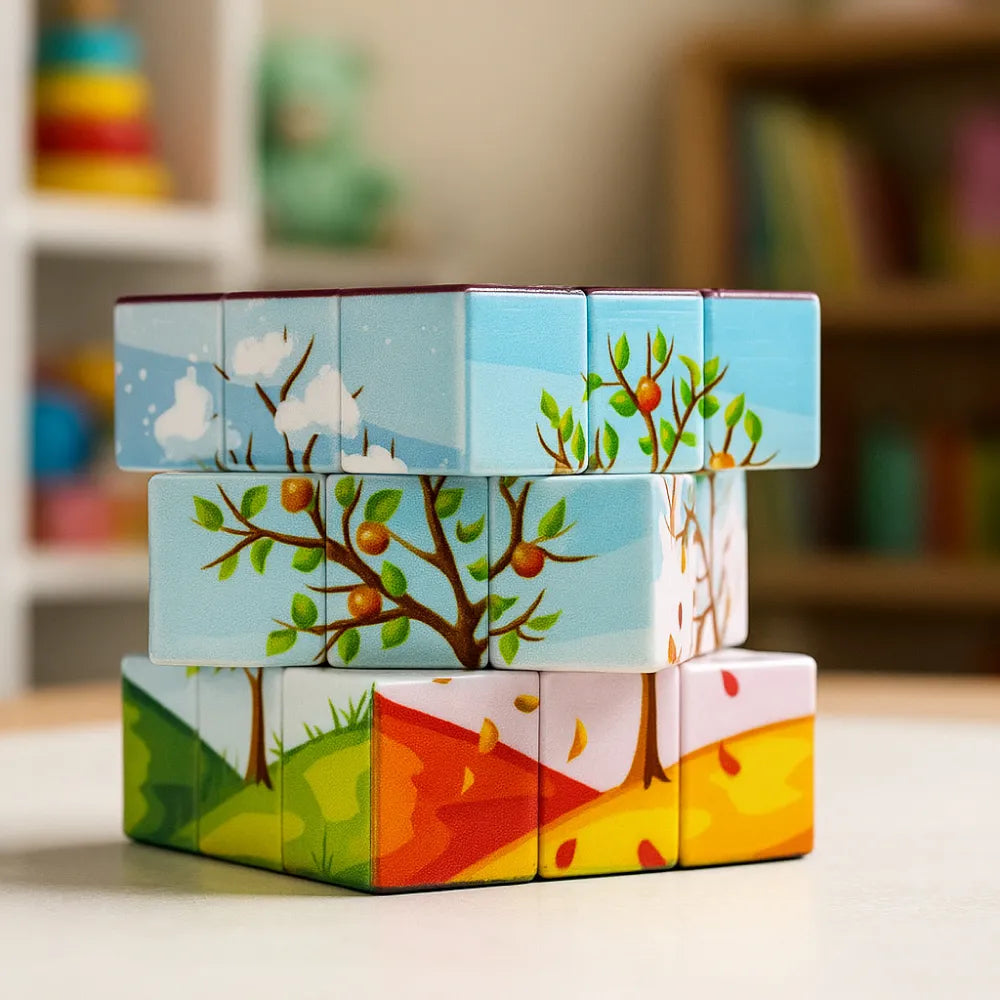 Promotional Rubik's Cube Puzzles White