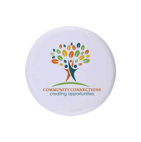 50 Anti Stress Round Flat Surface
