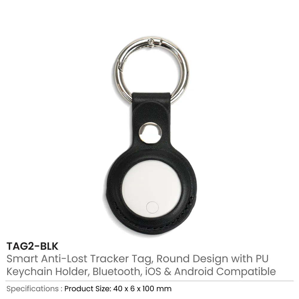 Smart Anti-Loss Tracker with PU Keychain – Track It Anywhere