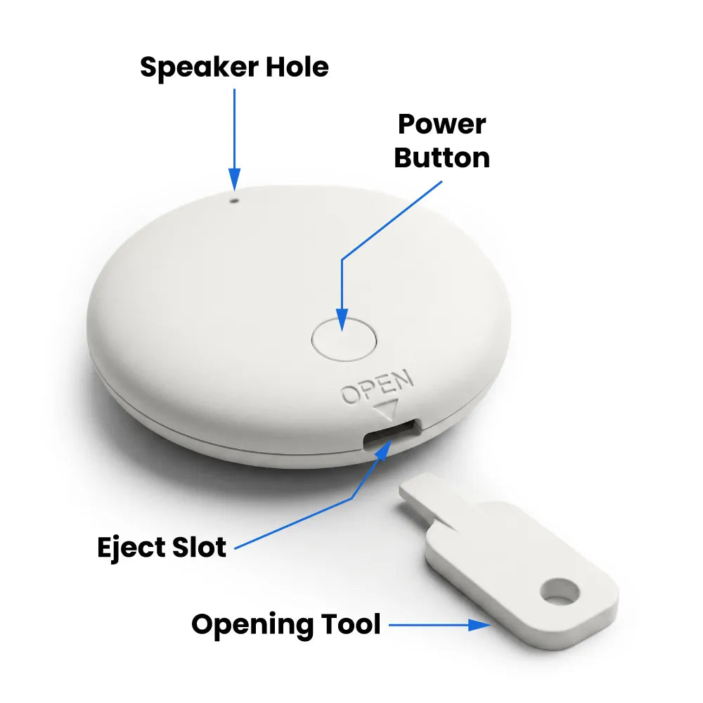 Smart Anti-Loss Tracker with PU Keychain – Track It Anywhere