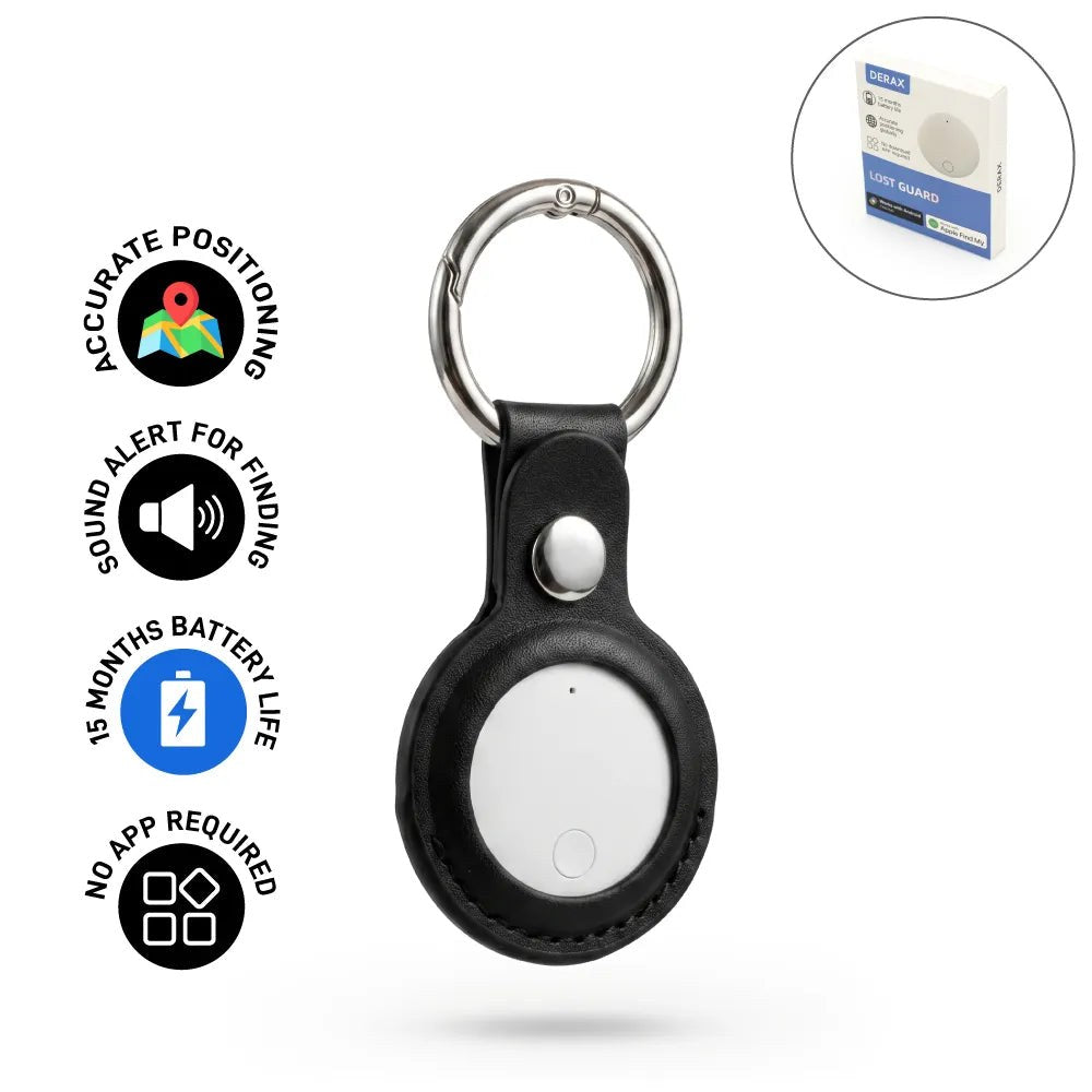 Smart Anti-Loss Tracker with PU Keychain – Track It Anywhere