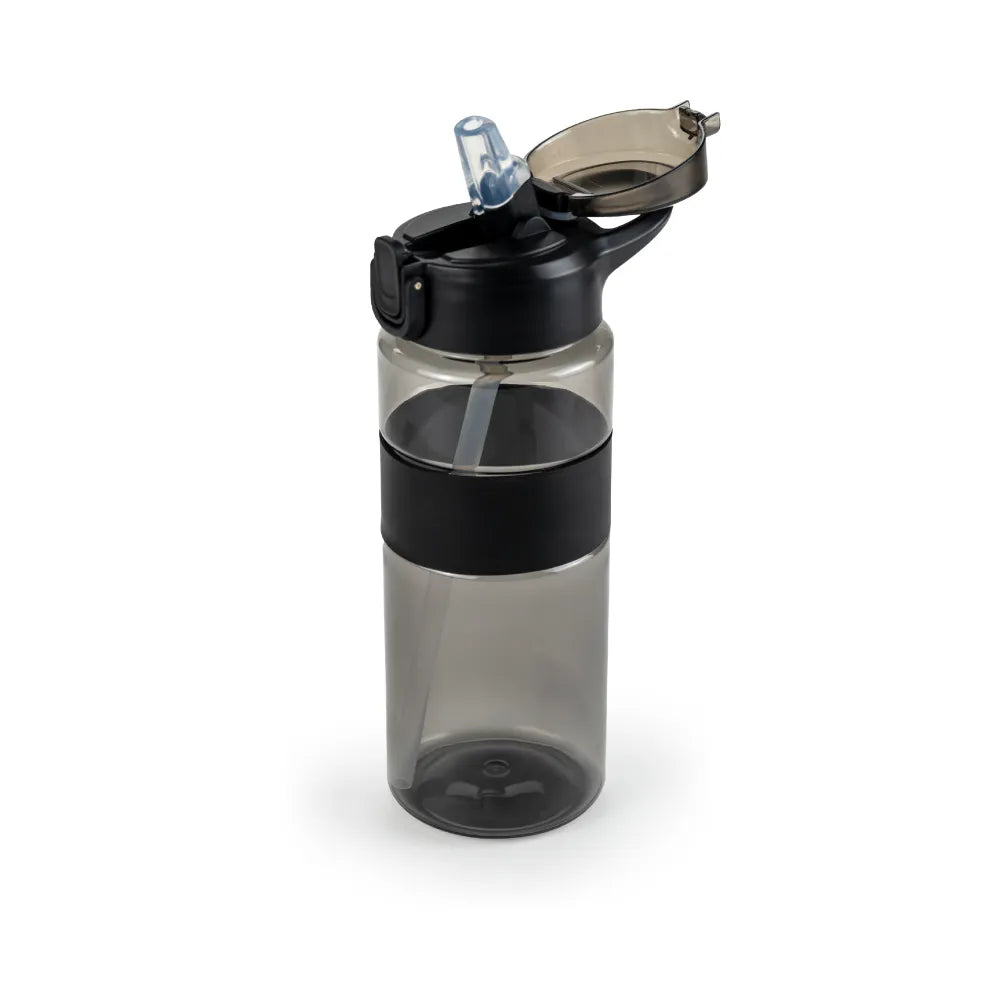 Eco-friendly Sports Bottles with Straw, 700ml in rPET Material