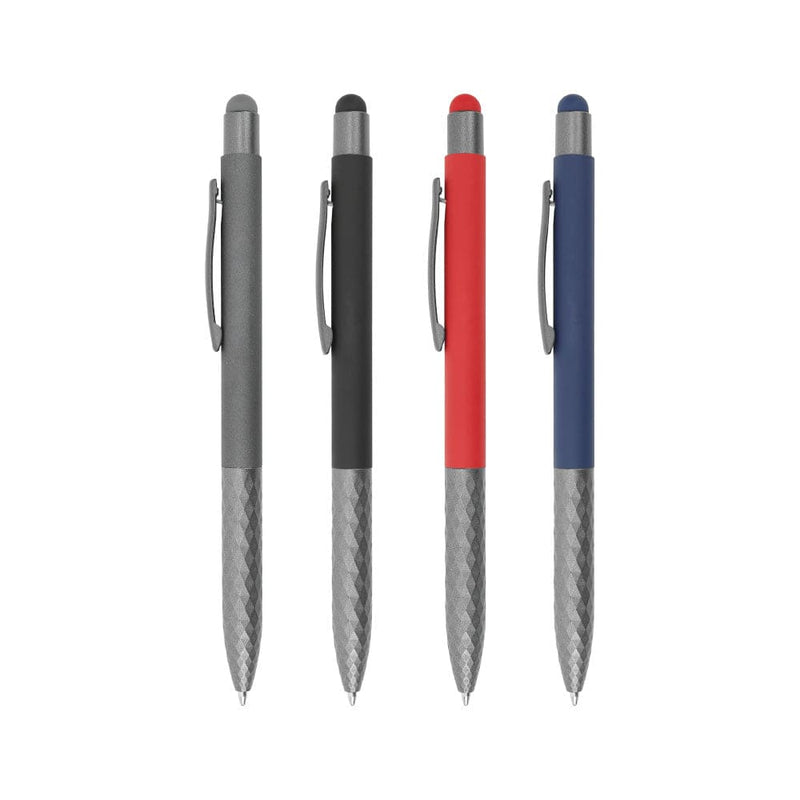 500 Stylus Metal Pens with Textured Grip