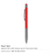 500 Stylus Metal Pens with Textured Grip