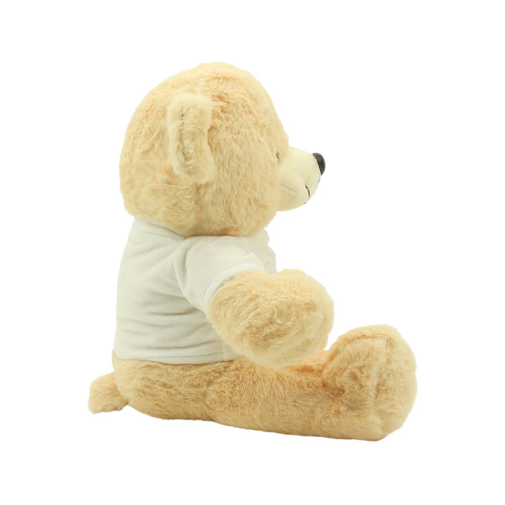 50 Promotional Teddy Bear Toys with Printable White Tshirt - Small Size