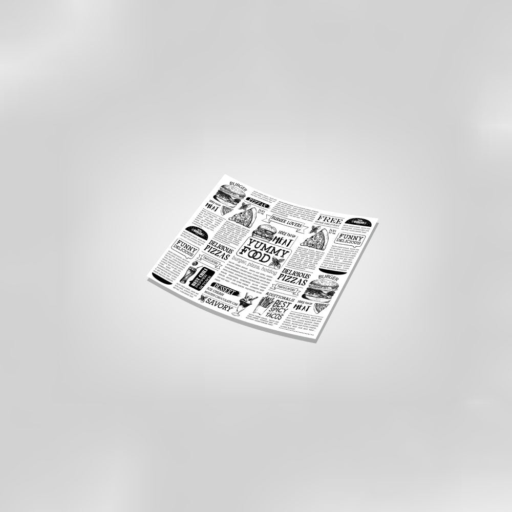 5000 Table Mat A3 (42 x 30 cm), 1 or 2 Colors, Economy Paper 70 GSM