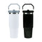 32 Tumbler with Handle and Straw SS Double Wall 900ml