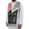 200 UAE Flag Polyester Scarf with Silver Tassel