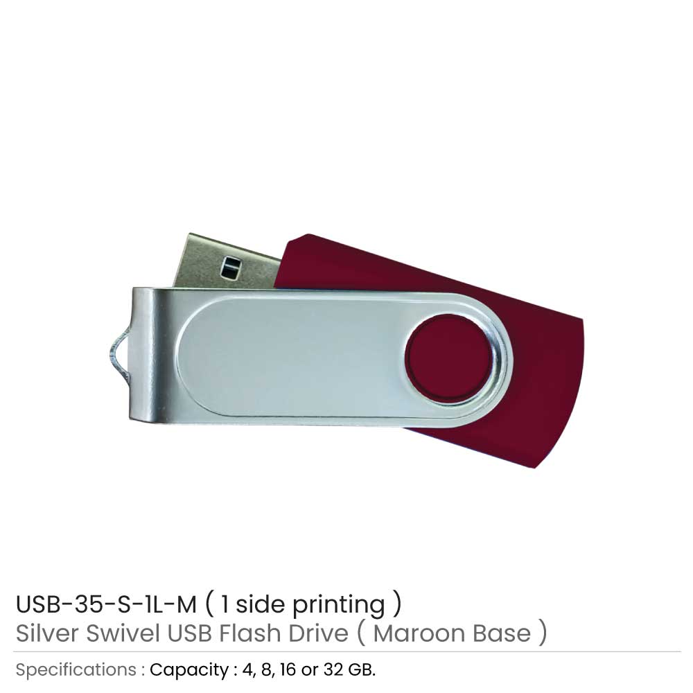 فلاشة USB بطباعة وجه واحد