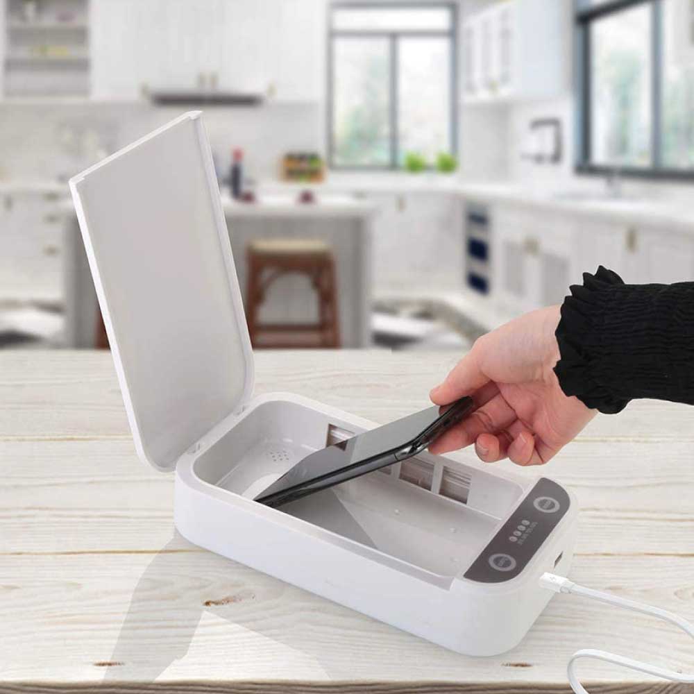 UV Sterilizer with Wireless Charger