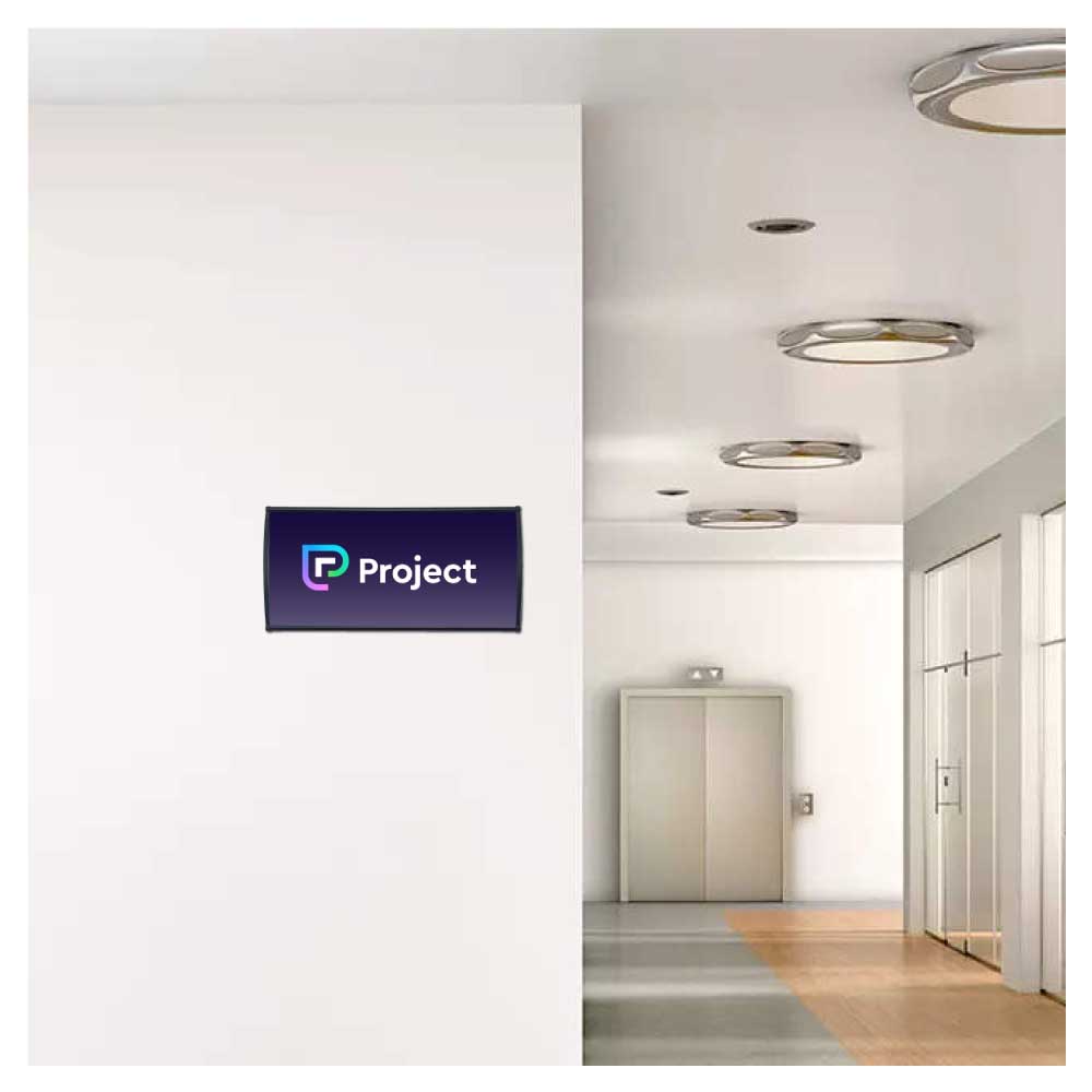 Aluminum Wall Sign Holders