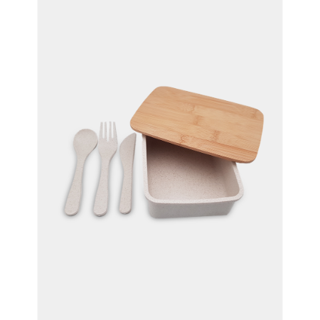 Wheat Lunch Kit — Eco-Friendly Reusable Lunch Box