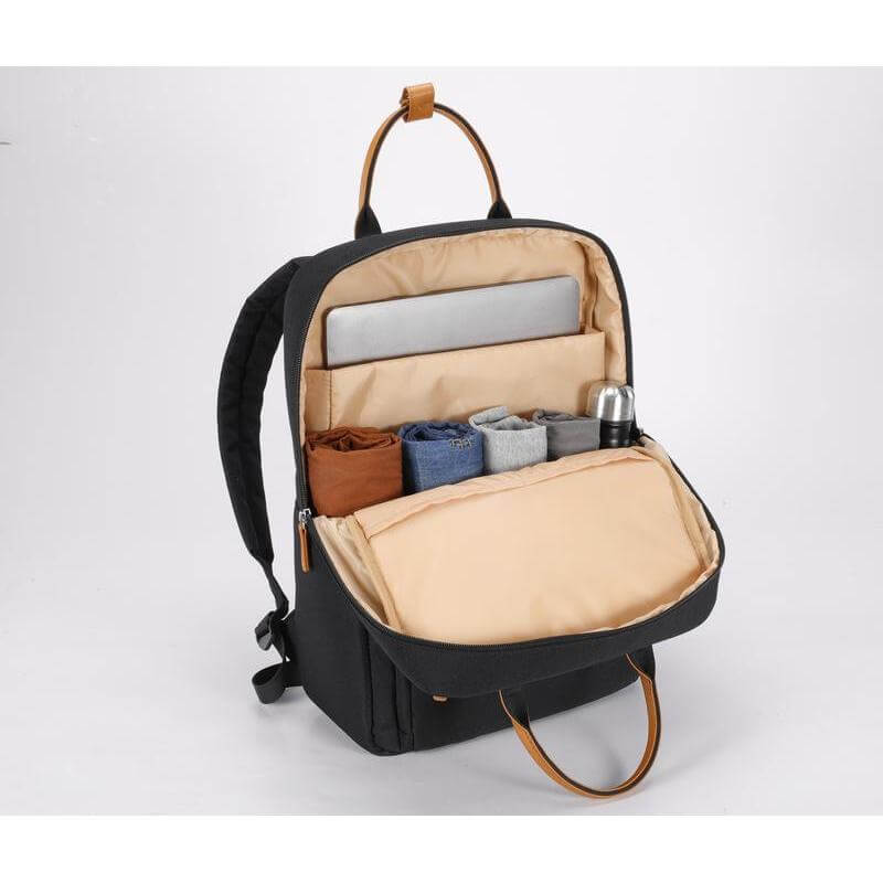 MAINZ - Santhome Metro RPET Laptop Backpack - Black