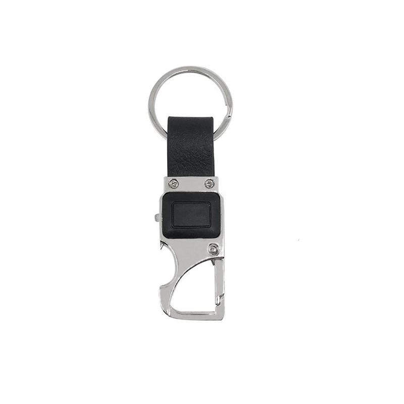 REINE - Set of RFID Card Holder, Key Chain and Pen - Black
