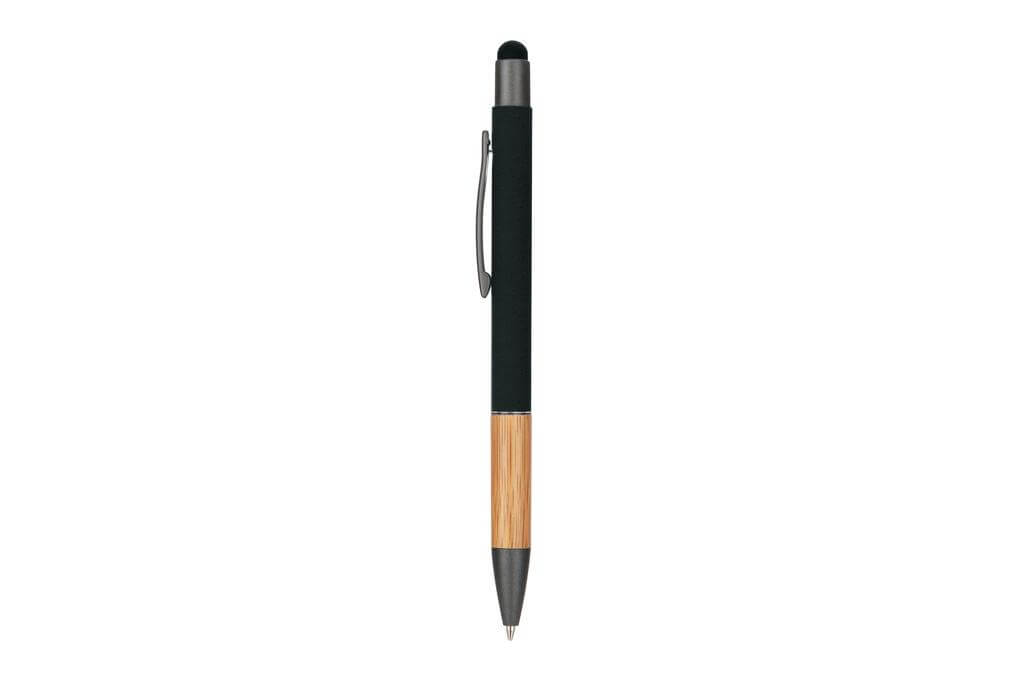 AYTOS - Metal Stylus Pen with Bamboo Grip - Black