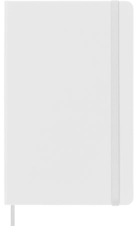 Moleskine Classic Large Ruled Hard Cover Notebook - White