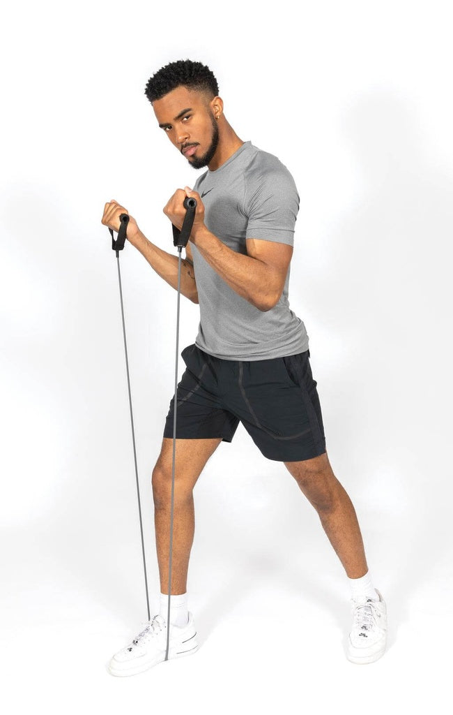 DASSEL Exercise Kit - Set of Skipping Rope & Resistance Tube
