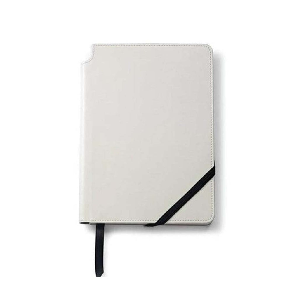 Cross Coventry Chrome/Gold Ballpoint Pen with Classic White Journal Gift Set