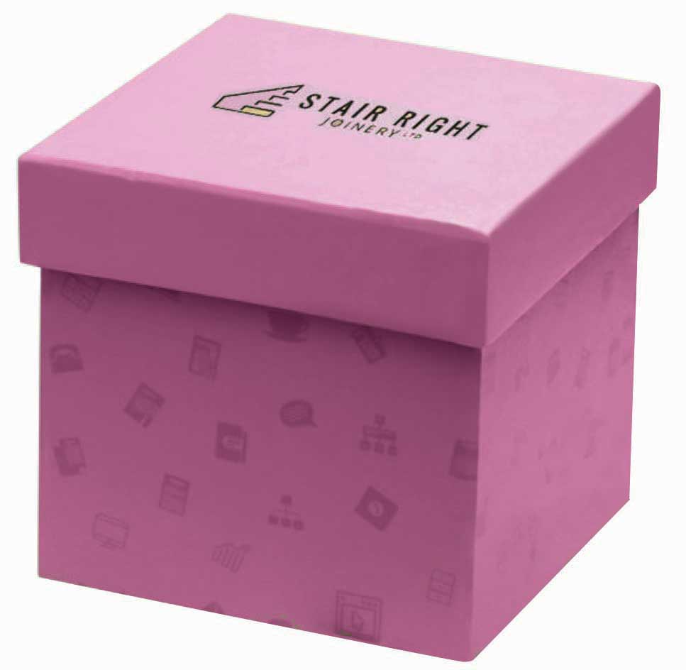 VERNON eco-neutral Desktop Memo Cube - Pink