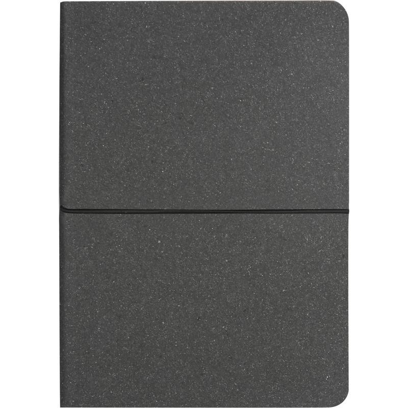 KOTEL - eco-neutral A5 Recycled Leather Soft Cover Notebook - Black