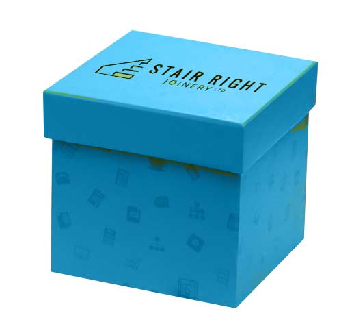 VERNON eco-neutral Desktop Memo Cube - Blue