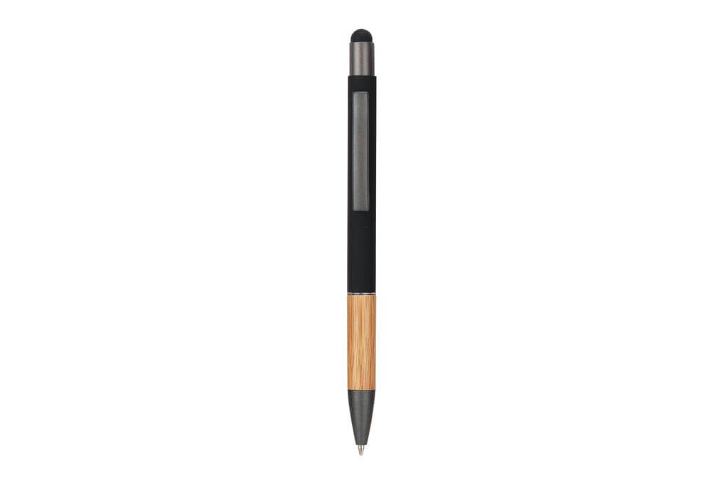 AYTOS - Metal Stylus Pen with Bamboo Grip - Black