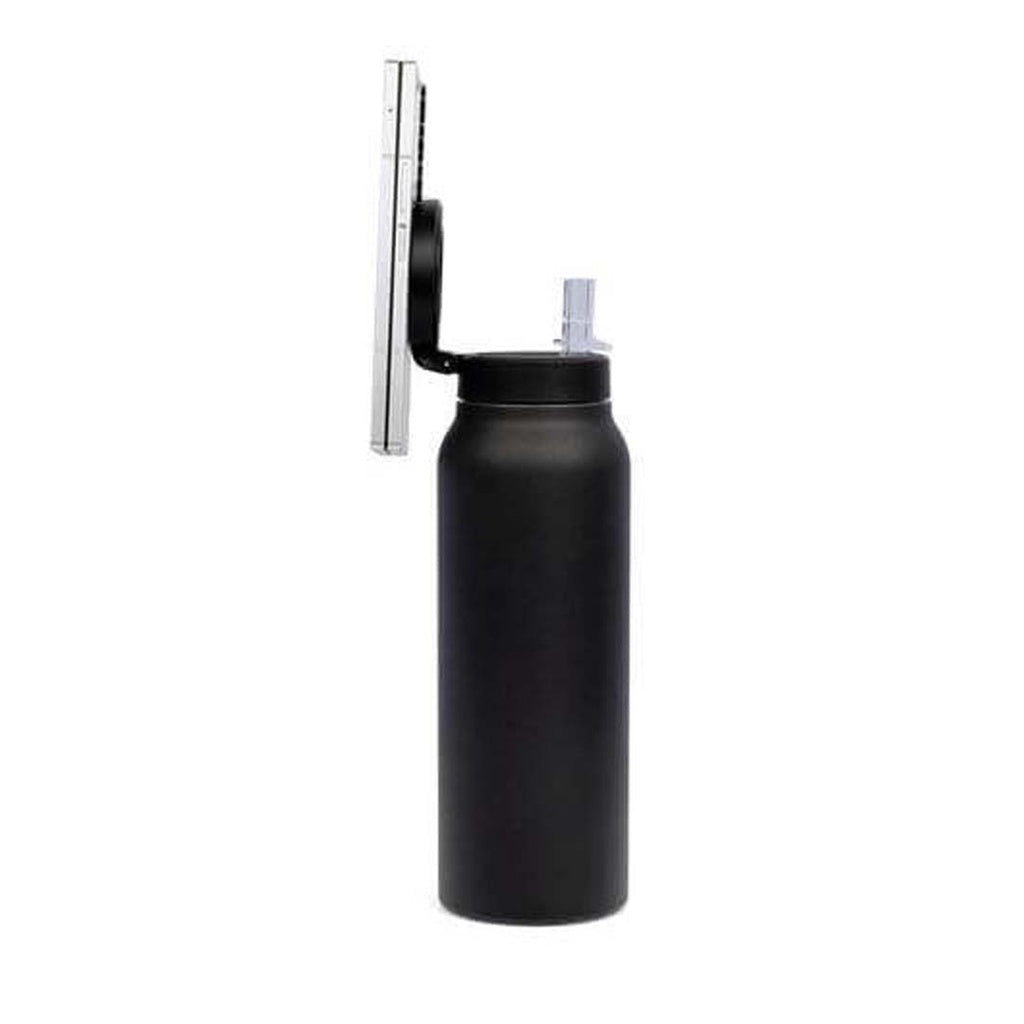 FERRO - Giftology Double Walled Vacuum Bottle with Mag Holder - Black