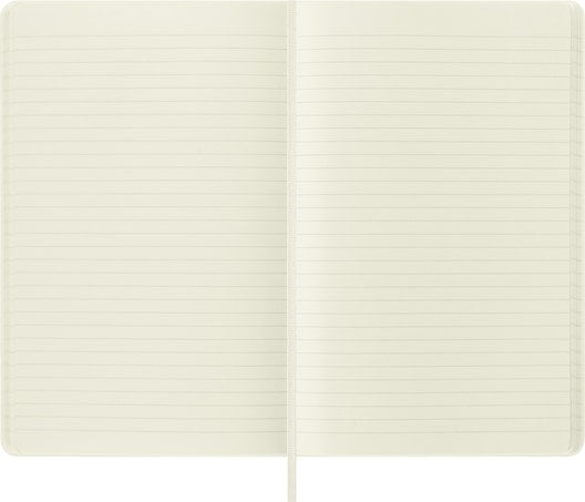 Moleskine Classic Large Ruled Hard Cover Notebook - White