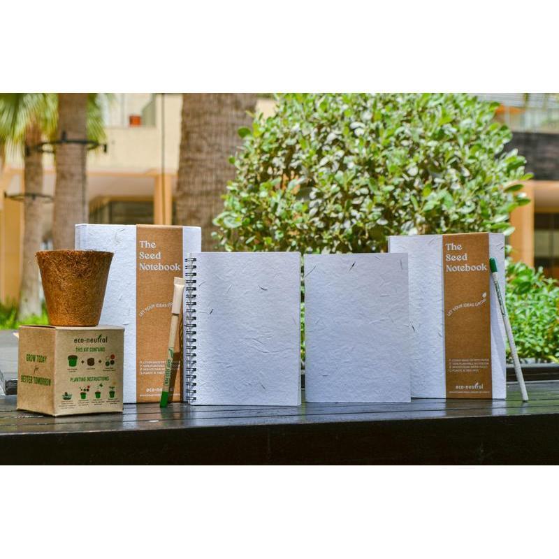 FORIO - eco-neutral® B6 Soft Cover Handmade Seed Paper Notebook