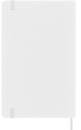 Moleskine Classic Large Ruled Hard Cover Notebook - White