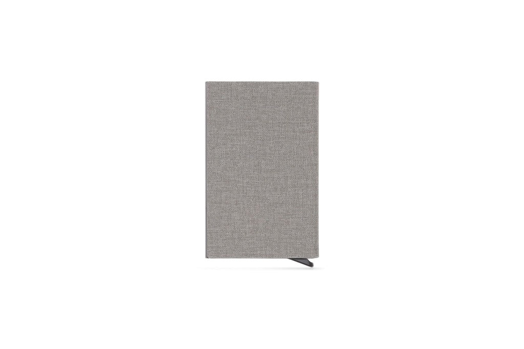 TESSIN - CHANGE ZERO Sustainable Gift Set with Refillable Notebook, Pen & Cardholder - Grey