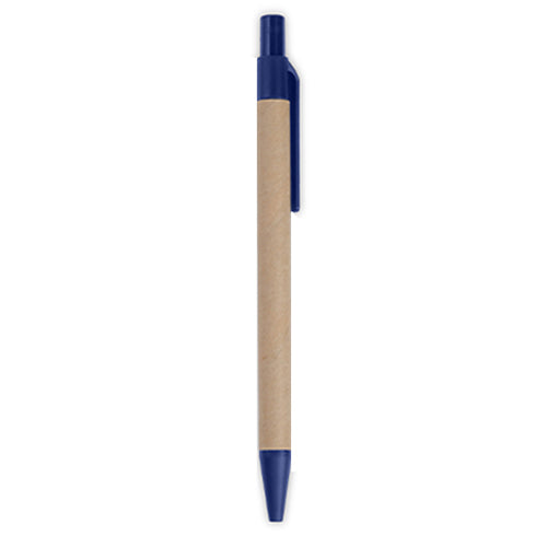 SION- eco-neutral B6 Notepad & Pen Set with Sticky Note - Navy Blue